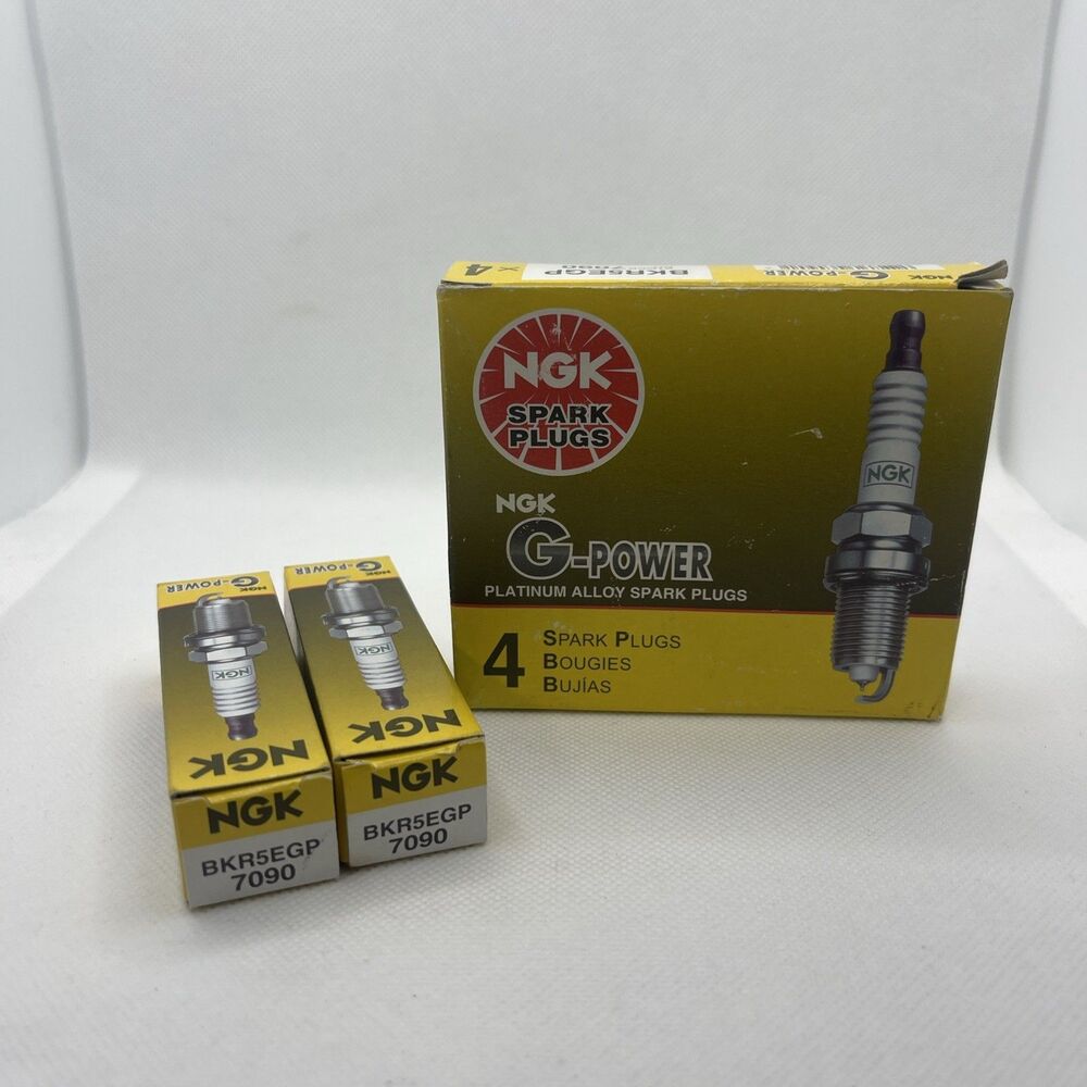 Set of 6 NGK 7090 BKR5EGP Platinum Alloy Spark Plug G-Power